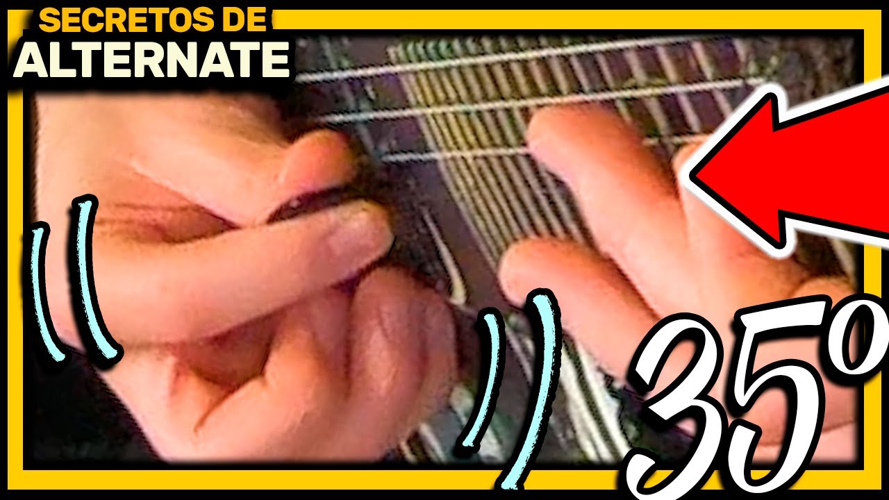02 🍱 ¿Te enseño a TOCAR más rápido? ➔ Alternate Picking: Los 17 mayores SECRETOS