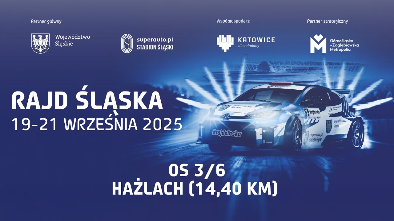 Official Rally Silesia 2025 onboard - SS 3/6 Hażlach