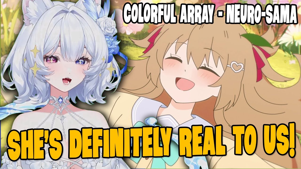 She's Definitely Real to Us! | Yueho Reacts to Colorful Array | Neurosama New Music Video