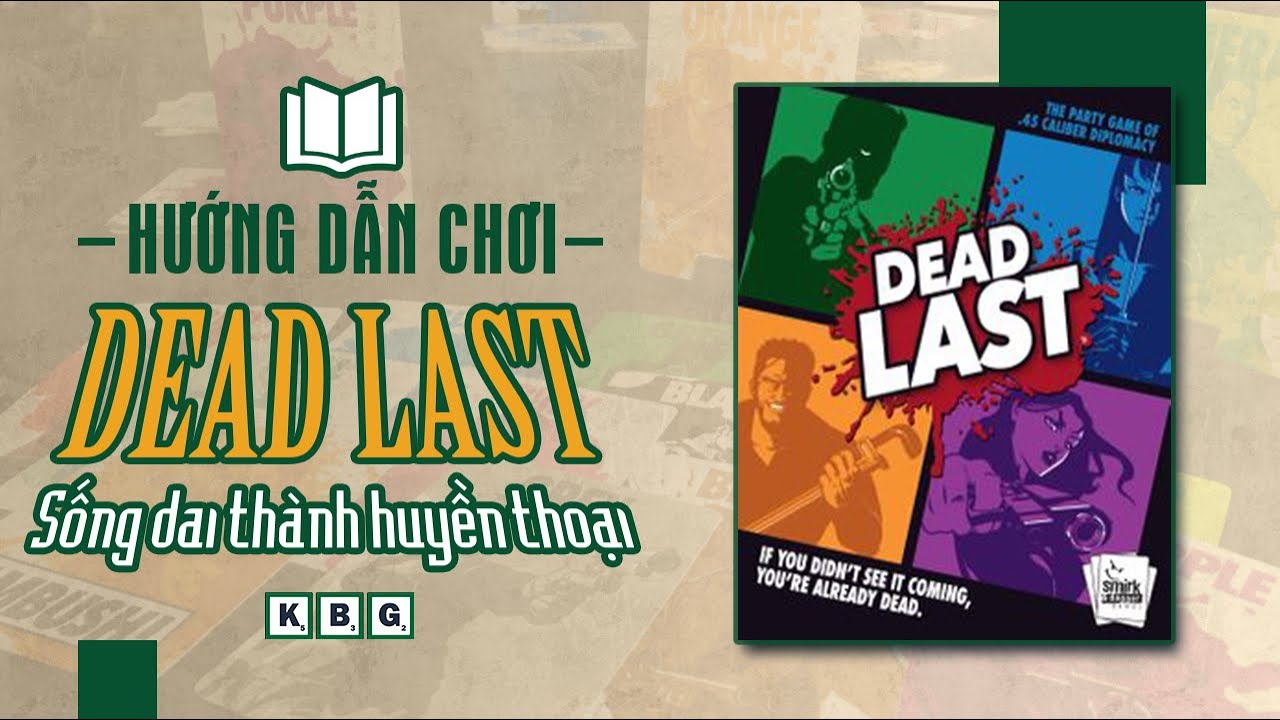 Dead Last: Чье это золото? | КАК ИГРАТЬ | Настольная игра K