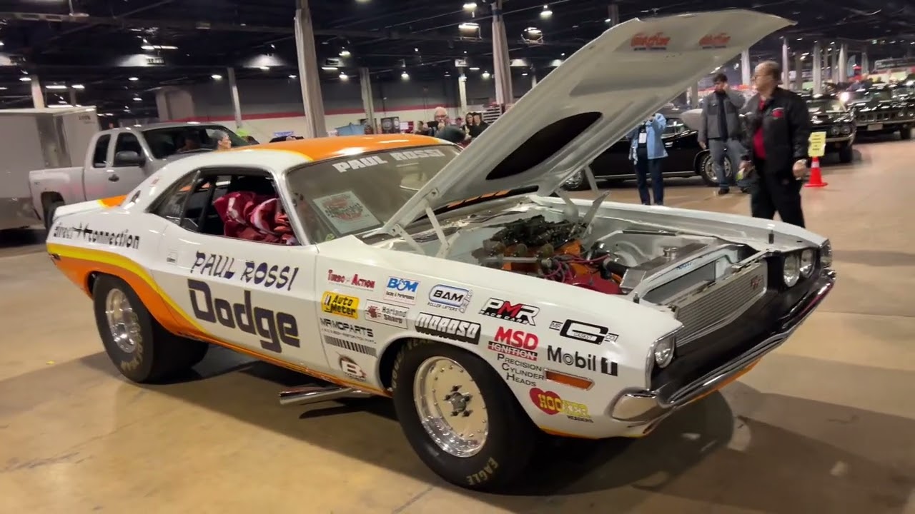Paul Rossi’s 70 Challenger 440 Six pack legendary drag car 👍#mopar #car #mcacn