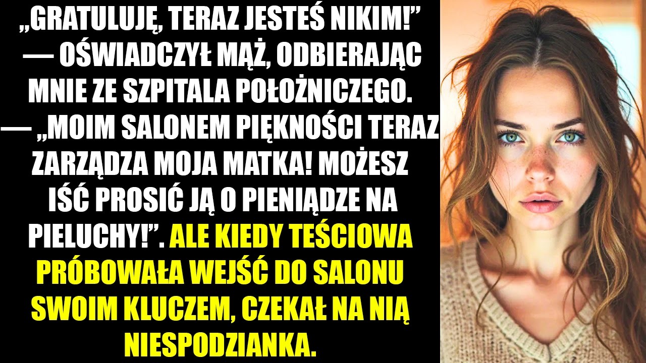 Zamknij mordę i nie wtrącaj się w nasze rodzinne sprawy! &mdash; warknął mąż, składając kanapę dla swojej