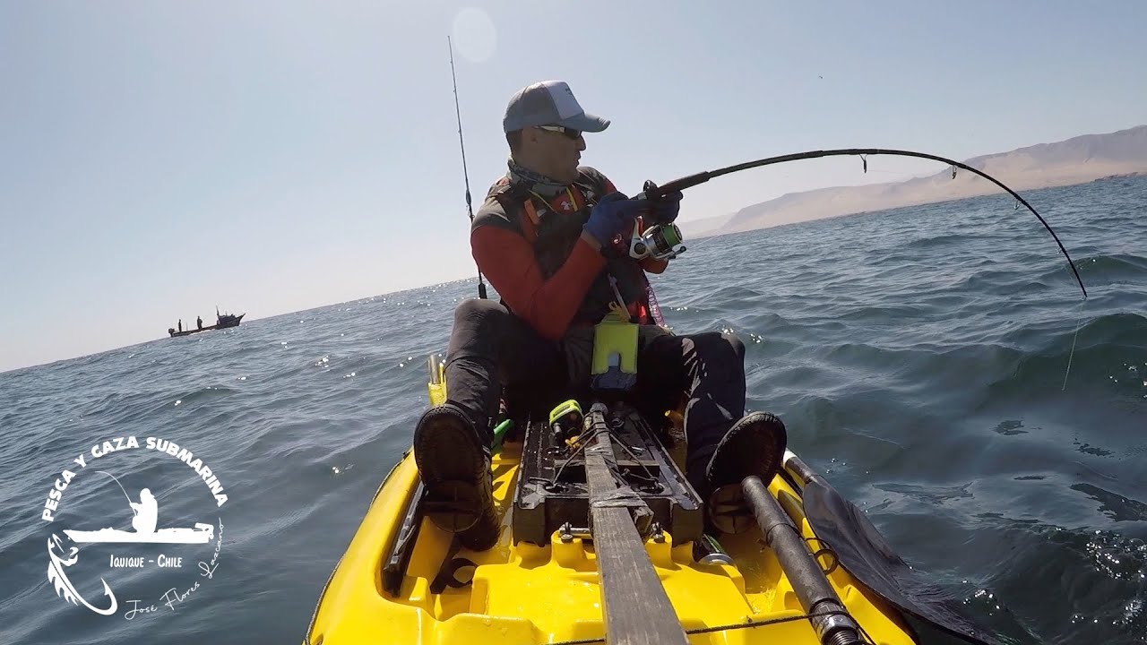 Pesca en kayak de monos xl en Chanavayita Iquique...