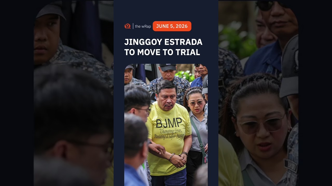 Today&rsquo;s headlines: Martin Romualdez, Philippine Senate, Jinggoy Estrada | The wRap | June 5, 2026