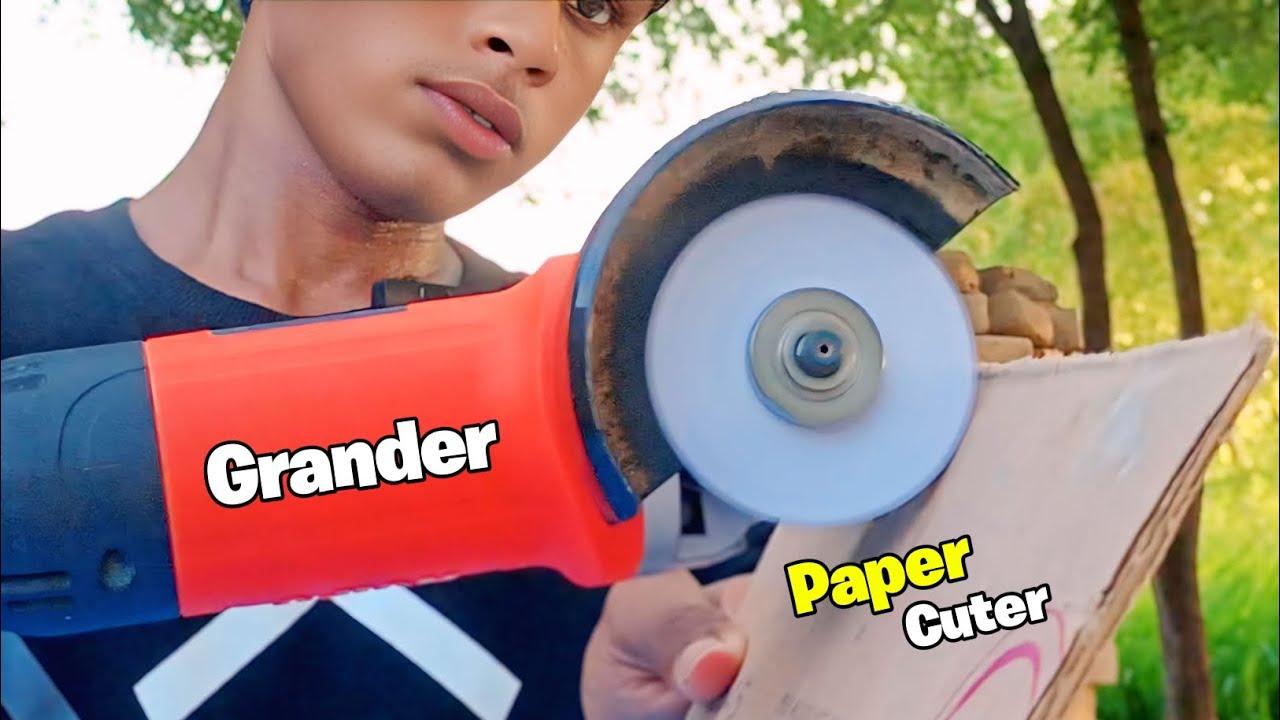 Grander Ka Blade Change Ker Ke Paper Laga Diya 