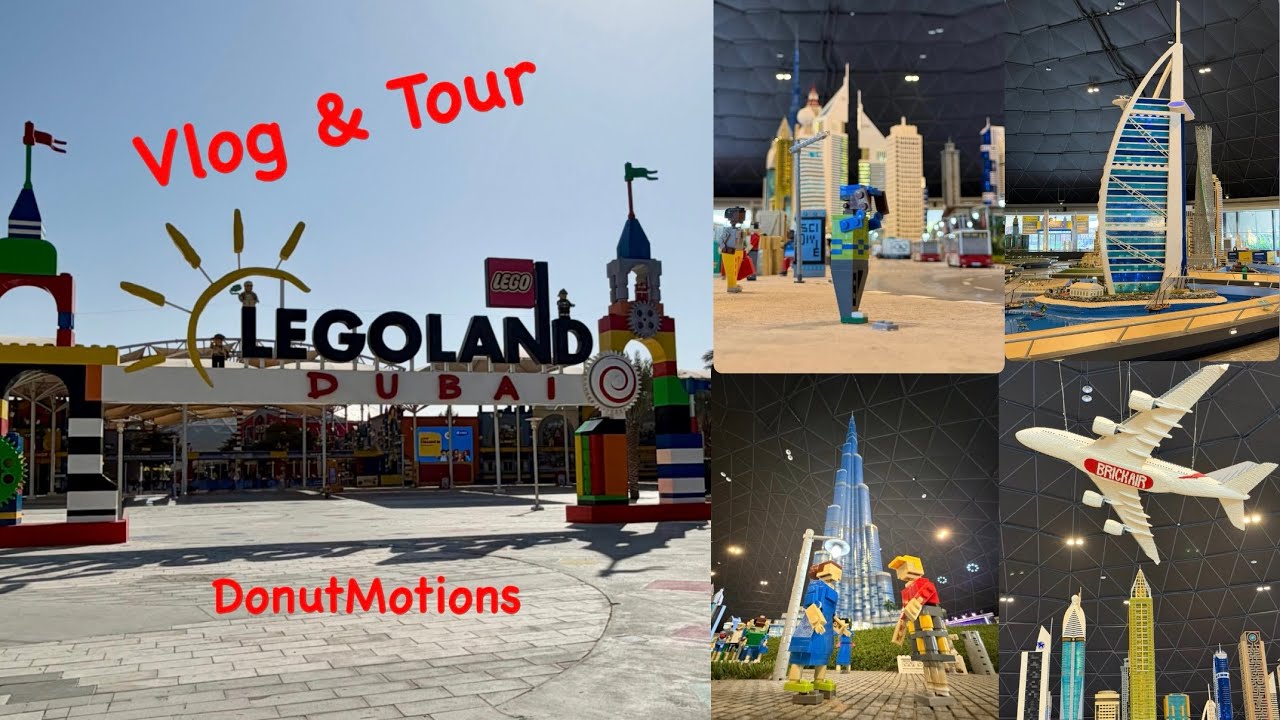 Possibly THE WORST Legoland! Dubai Legoland Vlog & Tour