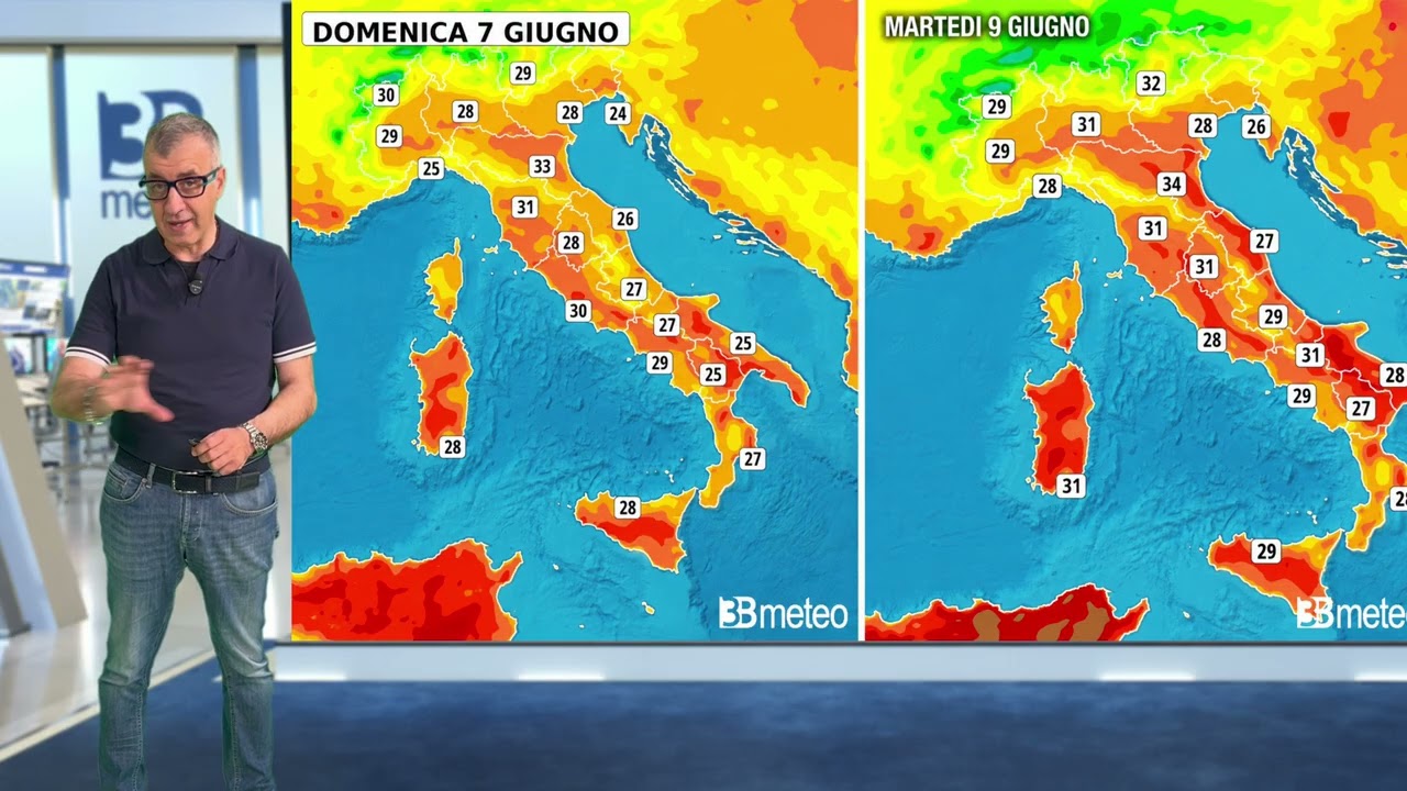METEO. CALDO IN AUMENTO, SCENARI 'APERTI' A META' GIUGNO. LA TENDENZA