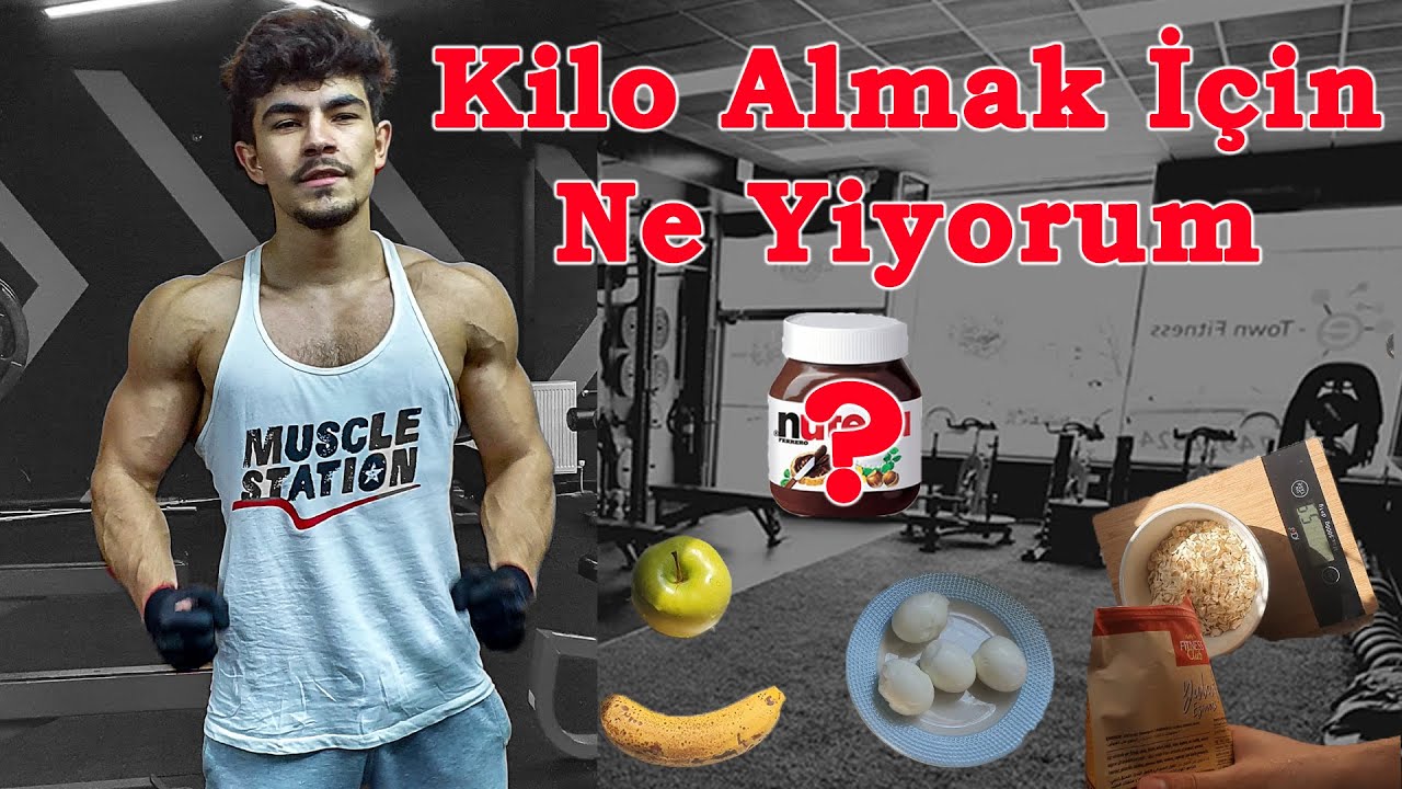 Kilo Almak İçin Bir Günde Ne Yiyorum - Bulk Dönemi Beslenme (vlog)