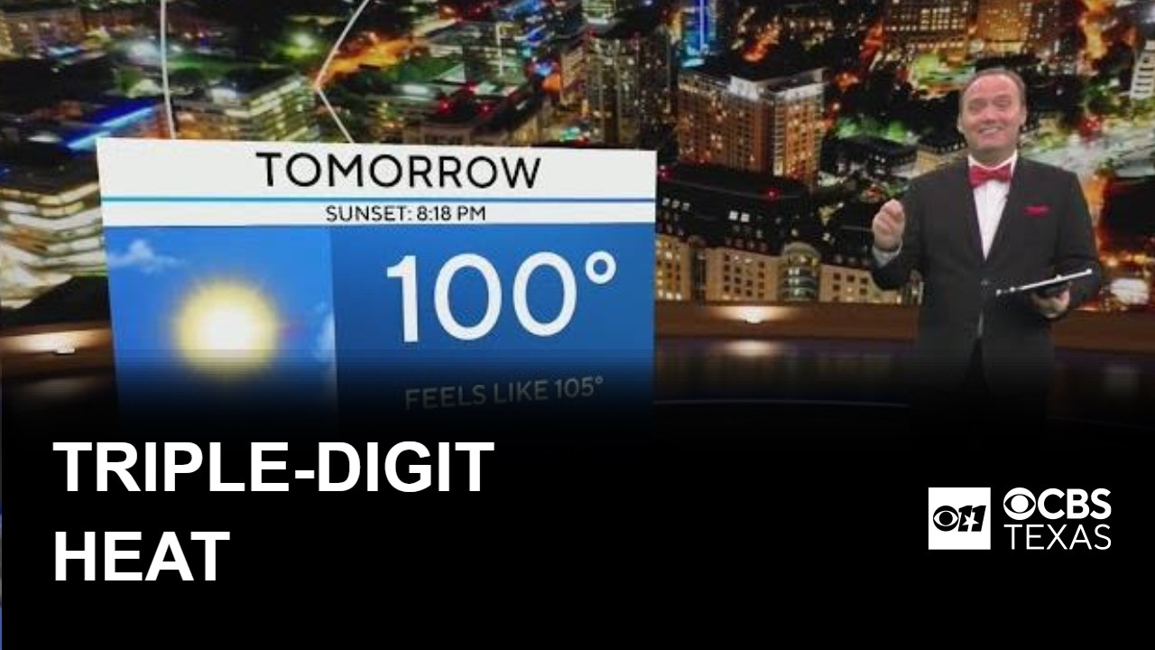 Heat remains as rain chances fade across North Texas