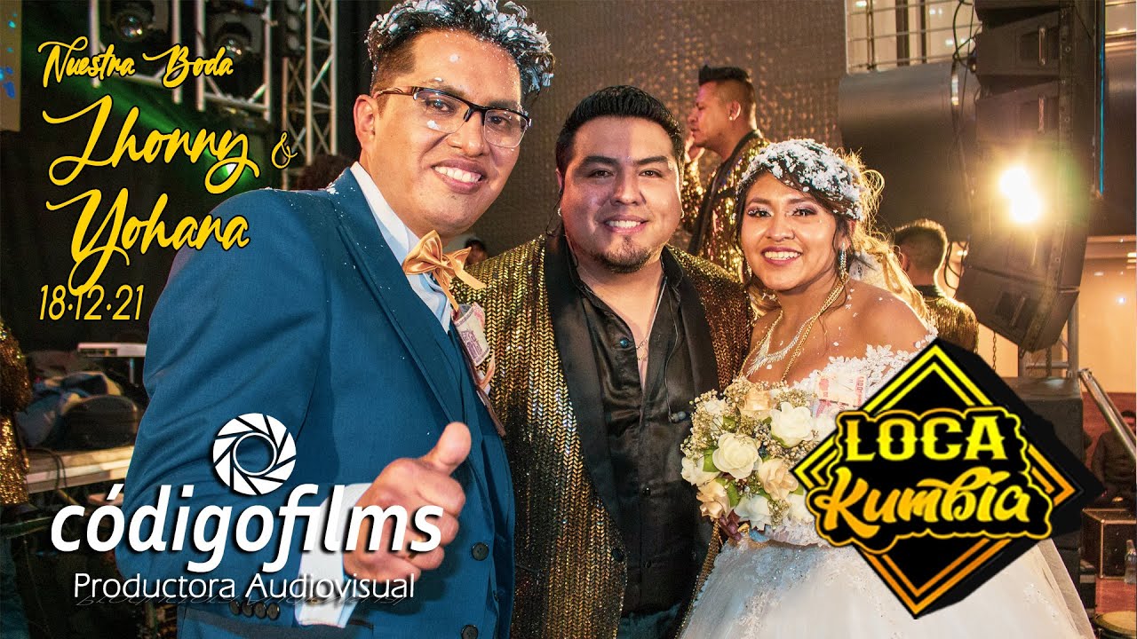 LOCA KUMBIA│En vivo│Boda de Jhonny y Yohana│Código Films│2022