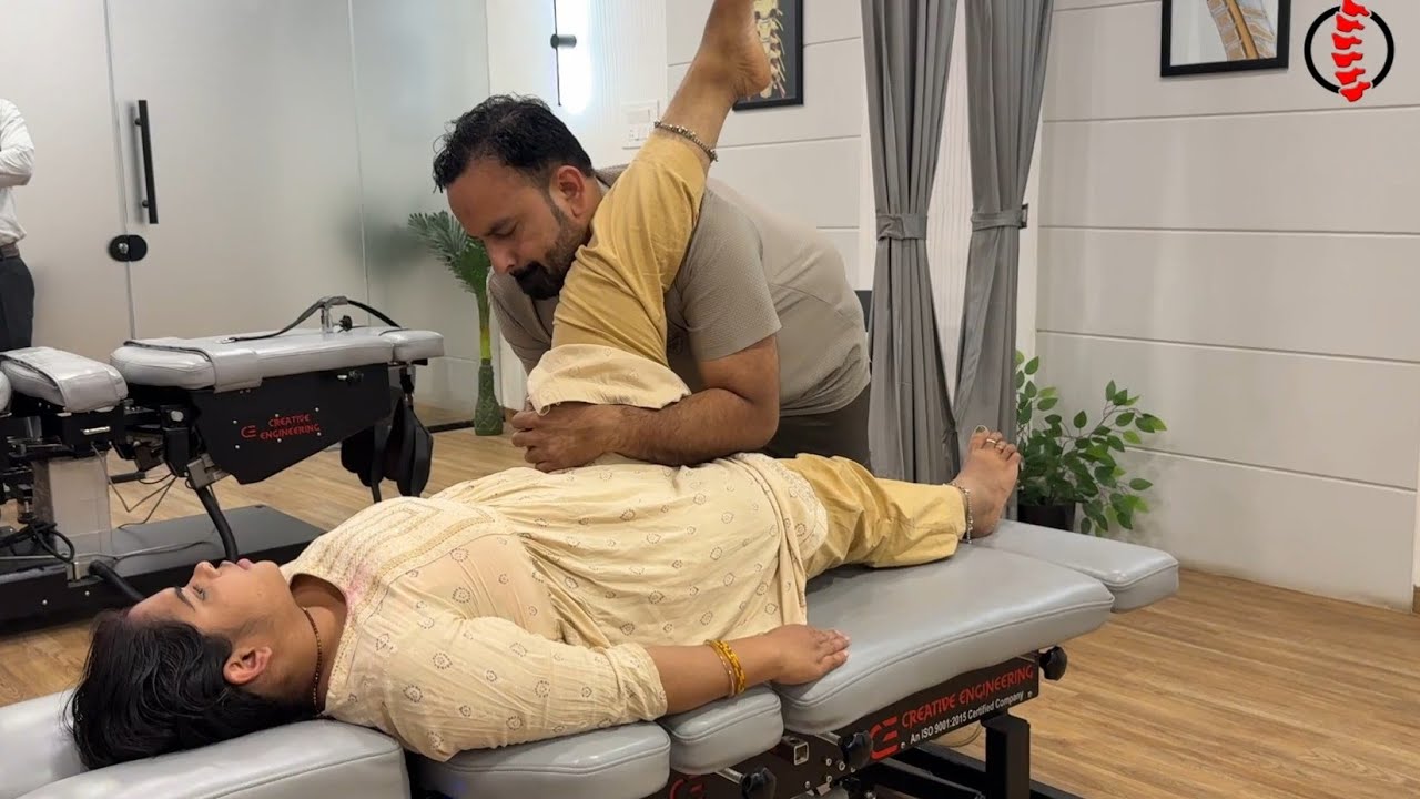 Shoulder & Arm Pain from Neck Issue | Cervical Spine Chiropractic Adjustment