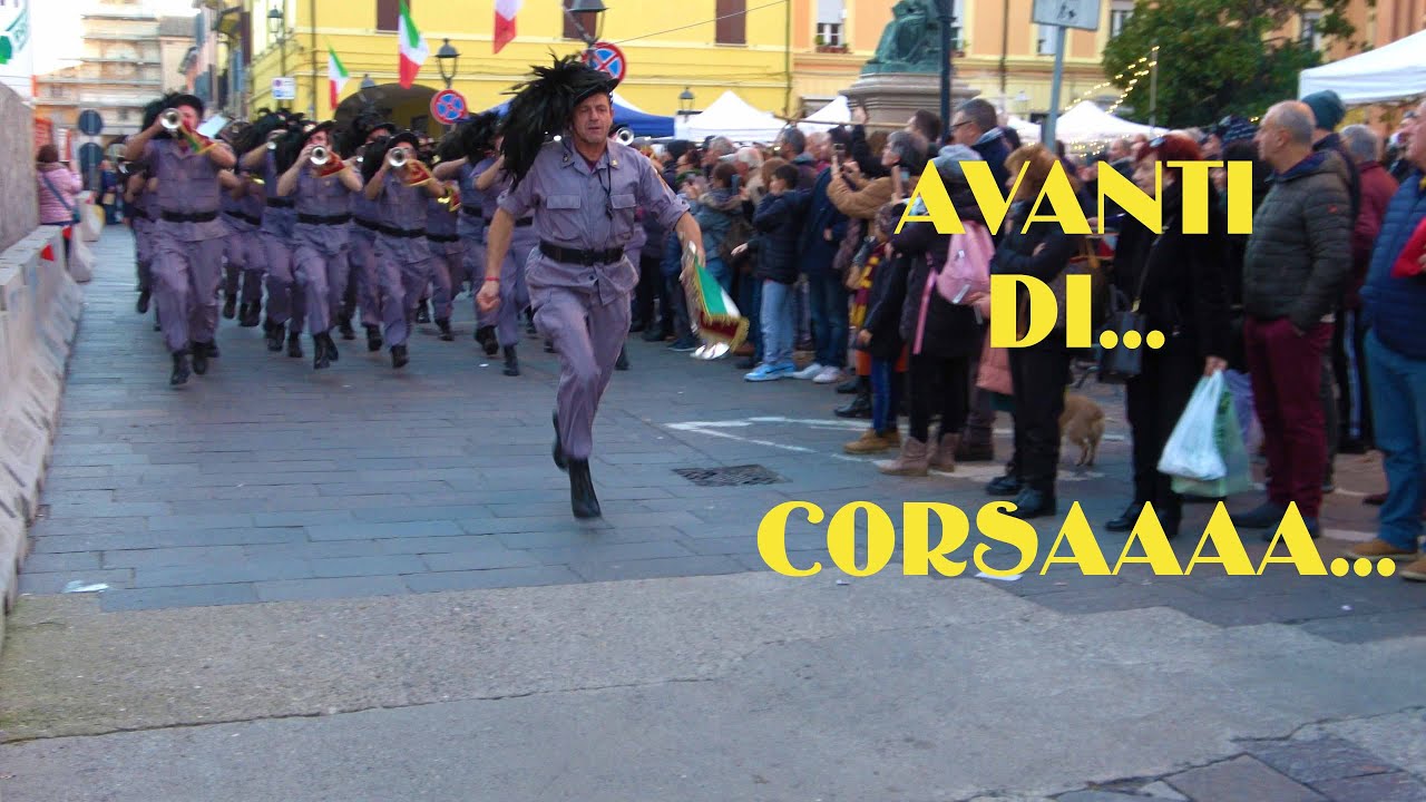 Flik Flok con USCITA DI CORSA della Fanfara Bersaglieri di Bedizzole da Crevalcore