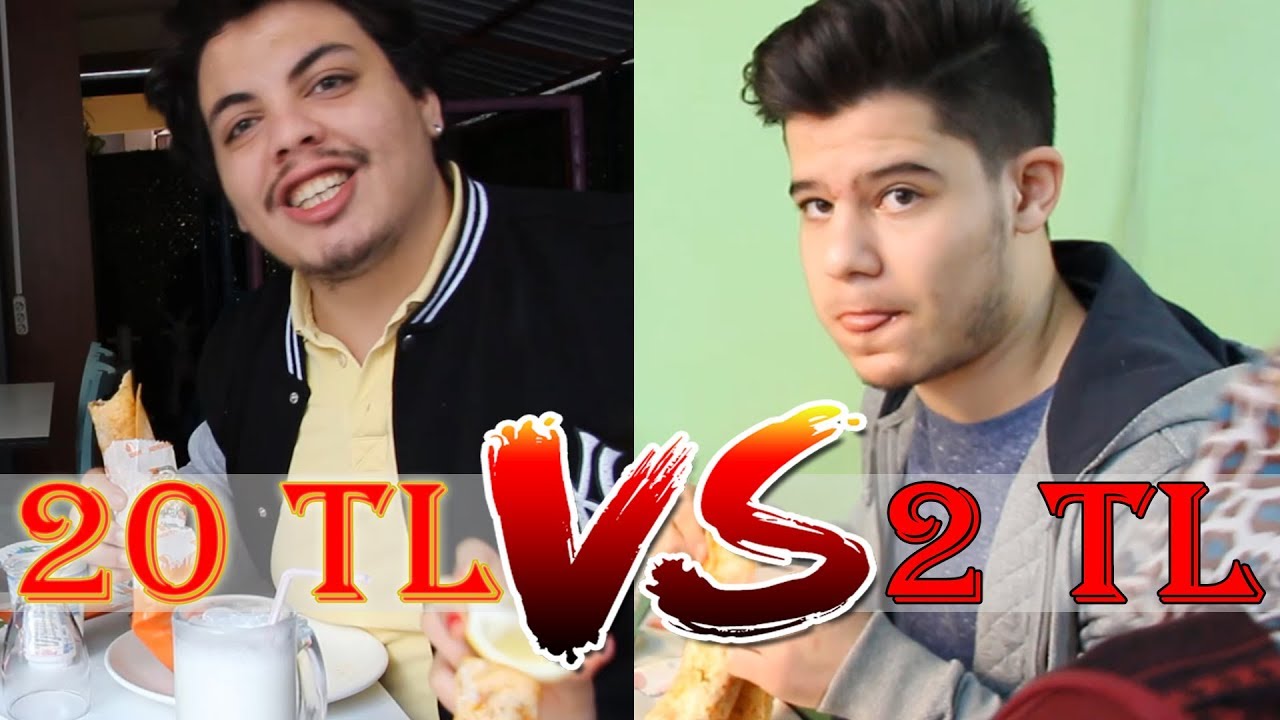 2 TL TANTUNİ Vs 20 TL TANTUNİ - MERSİN SOKAK YEMEKLERİ