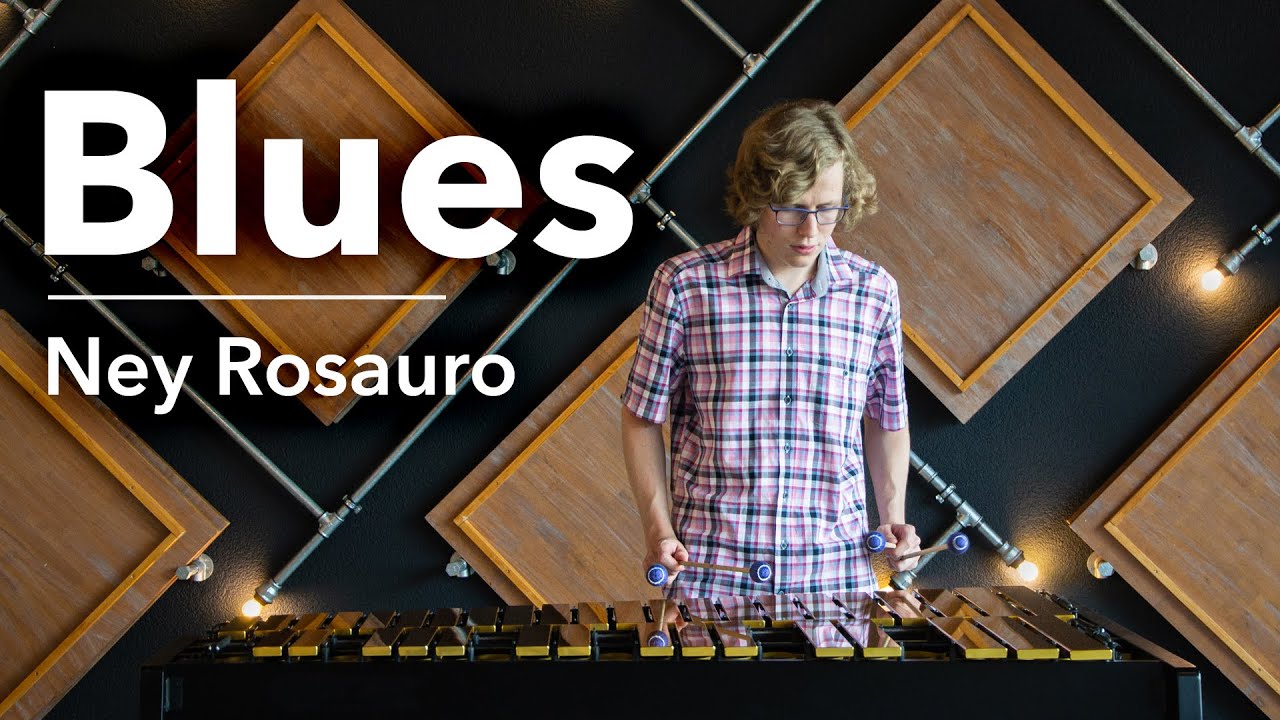 Blues from Ney Rosauro on Vibraphone | Marimba Maurice