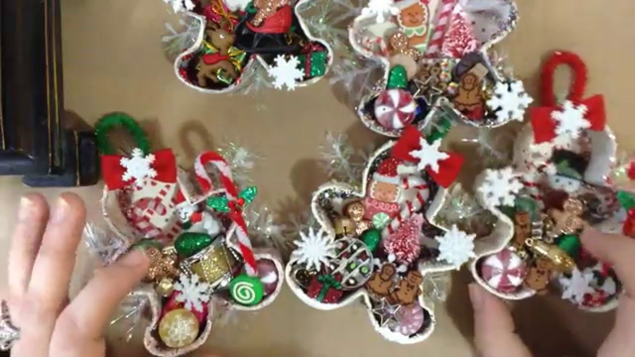 Christmas Gingerbread Man Cookie Cutter Ornaments!