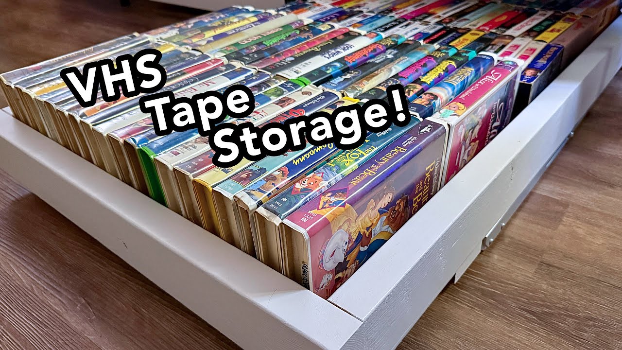 Как хранить видеокассеты VHS своими руками