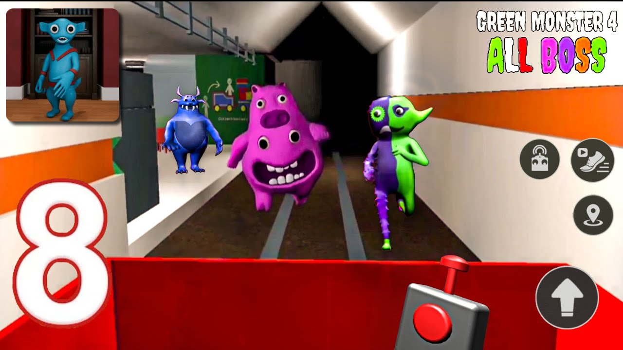 Green Monster 4 All Boss - Gameplay Walkthrough Part 8 (Android, iOS)