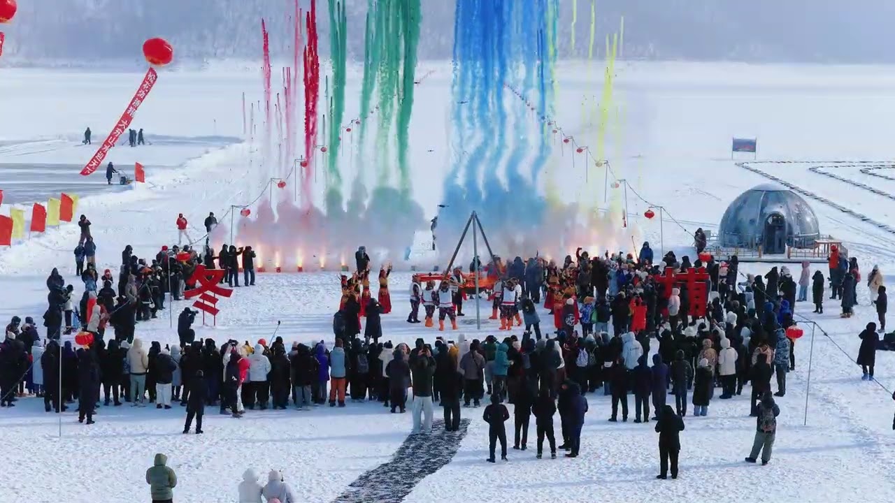 Chagan Lake, Songyuan City, Jilin Province