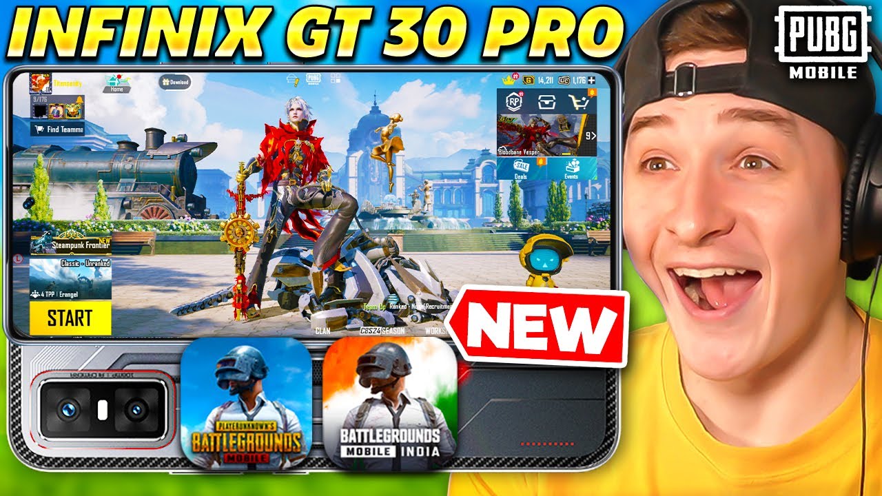 The NEW PERFECT PHONE for PUBG MOBILE 🤩 Infinix GT 30 Pro Unboxing!