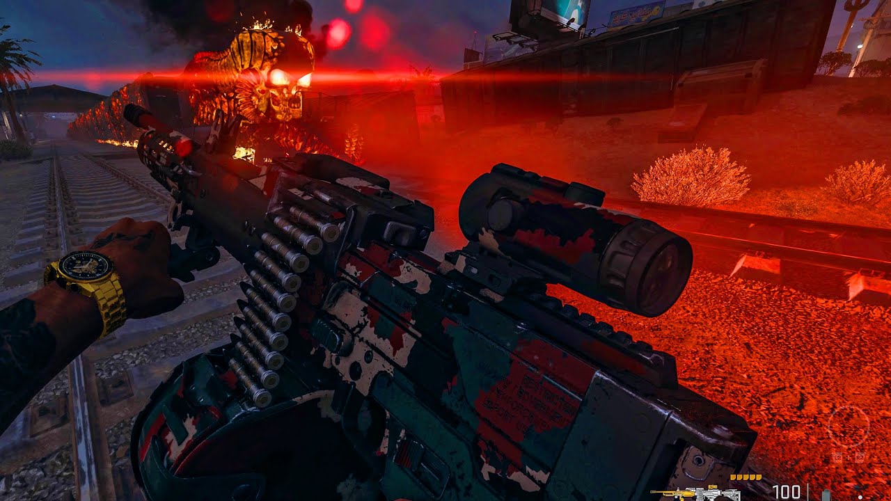 WARZONE GHOST TRAIN GAMEPLAY! (NO COMMENTARY)