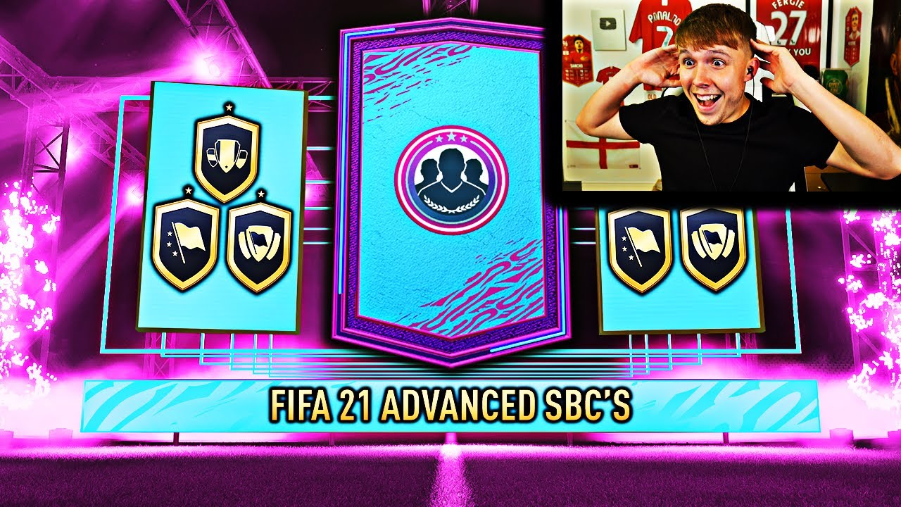 this is what the Advanced SBC&rsquo;s got me on FIFA 21&hellip;