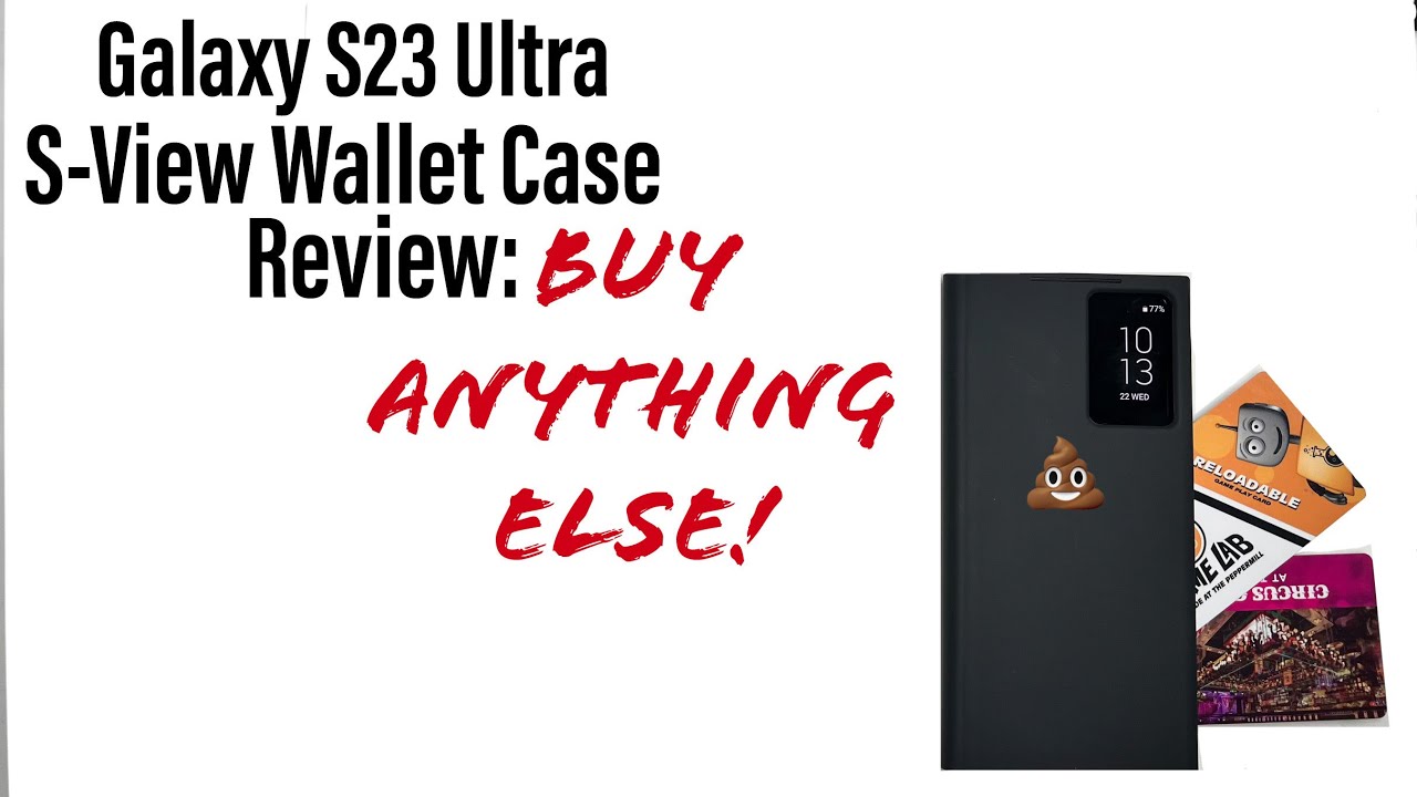 Samsung Galaxy S23 Ultra S-View Flip Case review