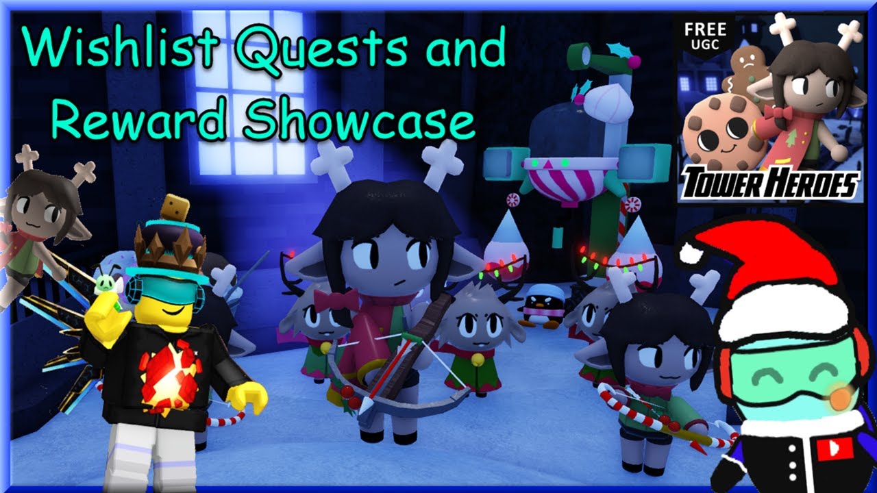 ALL 16 Christmas Wishlist Contracts Tutorial and Carol Skin Showcase - Tower Heroes