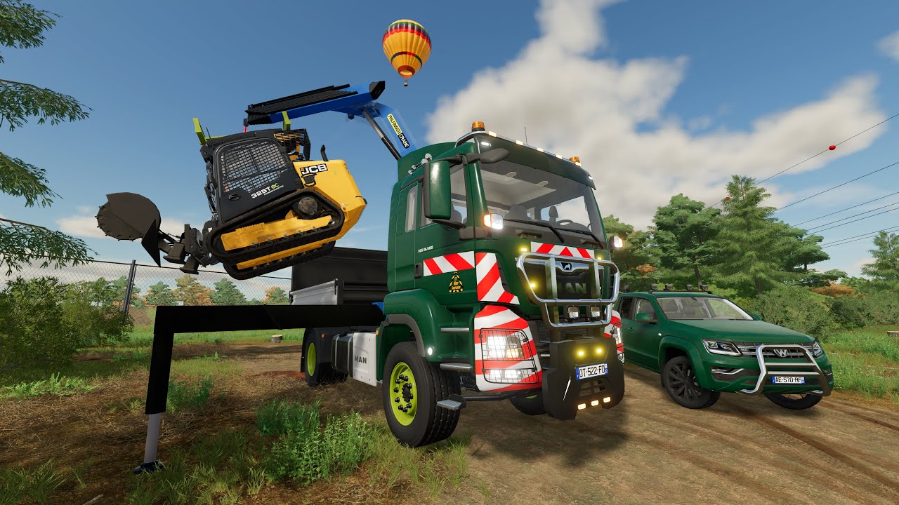 FS22 - Map The Old Stream Farm 031 🇩🇪🍓🌳 - Forestry, Farming and Construction - 4K
