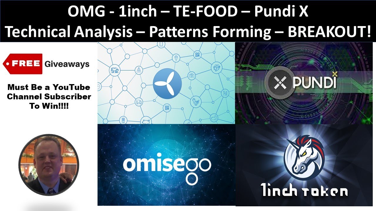 OmiseGo (OMG) - 1inch - TE FOOD - Pundi X - Technical Analysis - Patterns Forming - BREAKOUT!