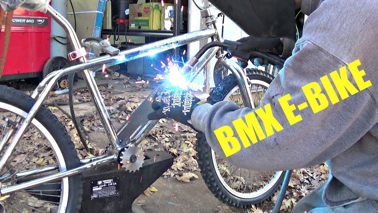 BMX E-BIKE (Ep.5) || Custom Motor Mount