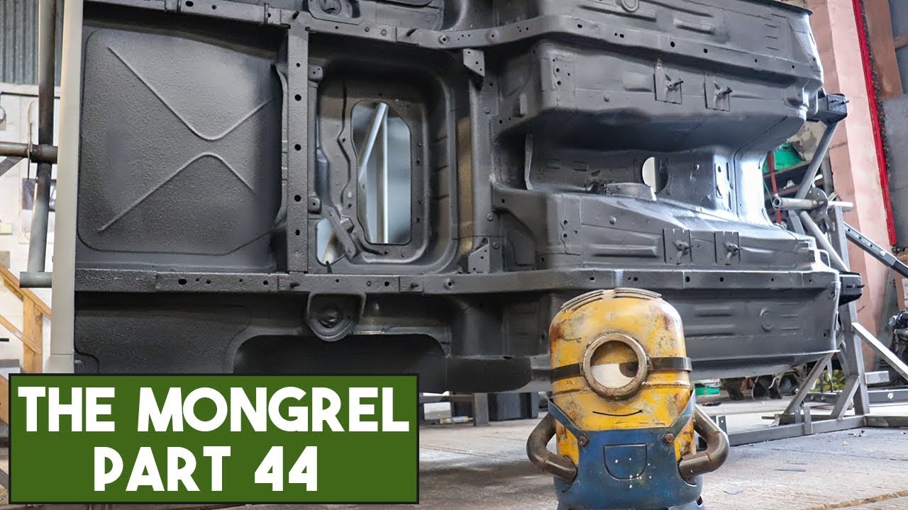 TRYING OUT UPOL RAPTOR ON THE MONGREL. MX5 MIATA FLOOR PAN, 59 FORD BODY