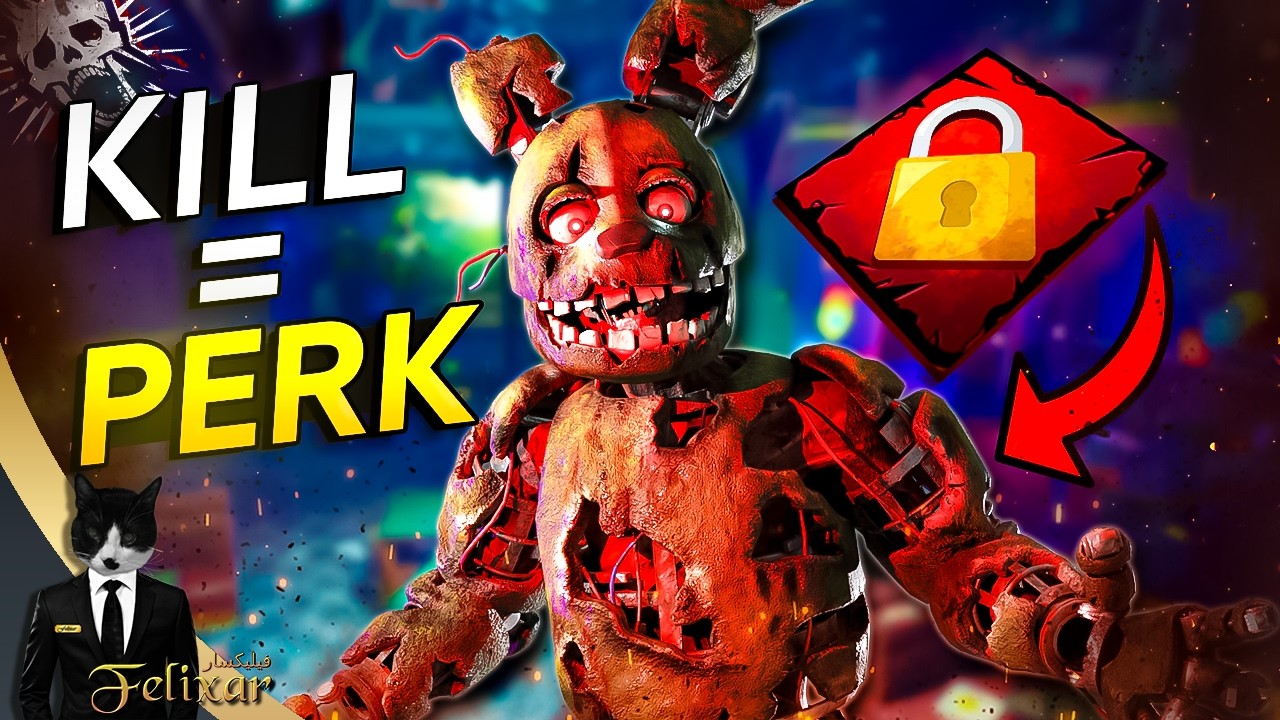 ديد باي داي لايت : تحدي البيركات مع سبرينغ تراب | Dead by Daylight