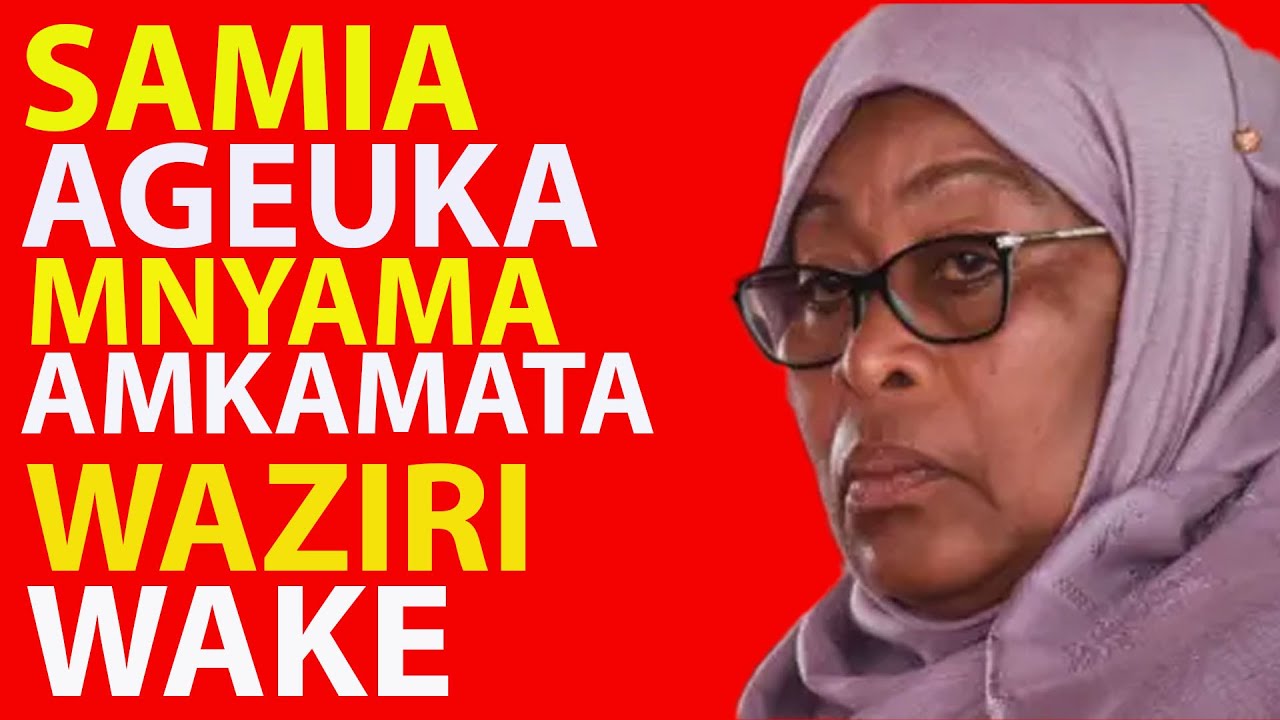 Breaking News: Rais Suluhu Achukua Hatua Na Kumkamata Waziri Wake