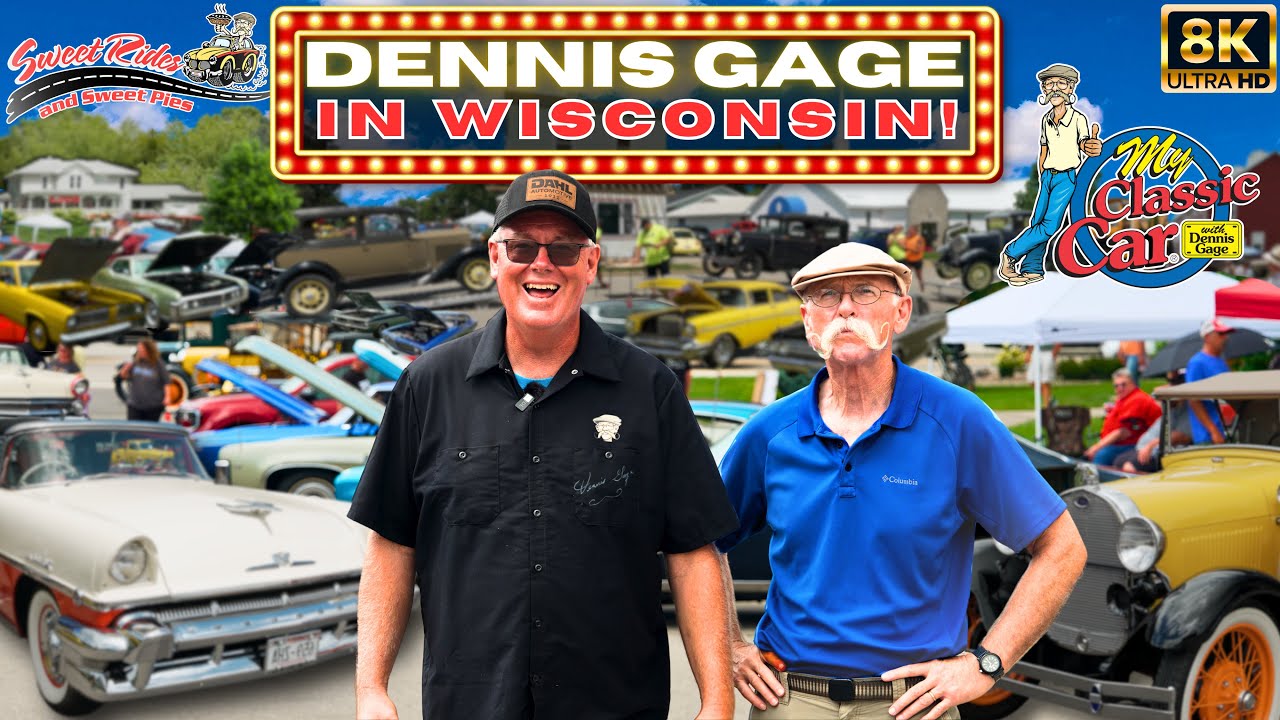 Dennis Gage (My Classic Car) at Sweet Rides & Sweet Pies &ndash; 2025 Westby, Wisconsin Car Show | 8K UHD