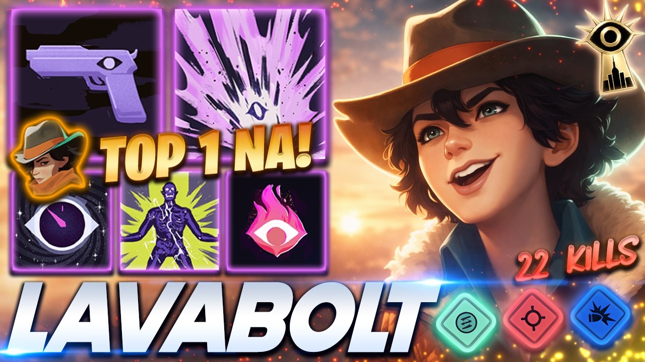Lavabolt TOP 1 Holliday of NA 22 KILLS - Deadlock Pro Gameplay & Guides [Watch & Learn]