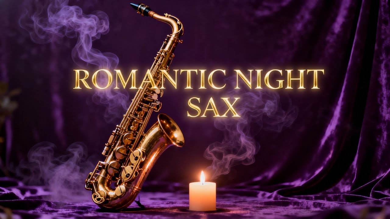 Romantic Night Sax Dreams | Música Suave para Dormir Profundamente