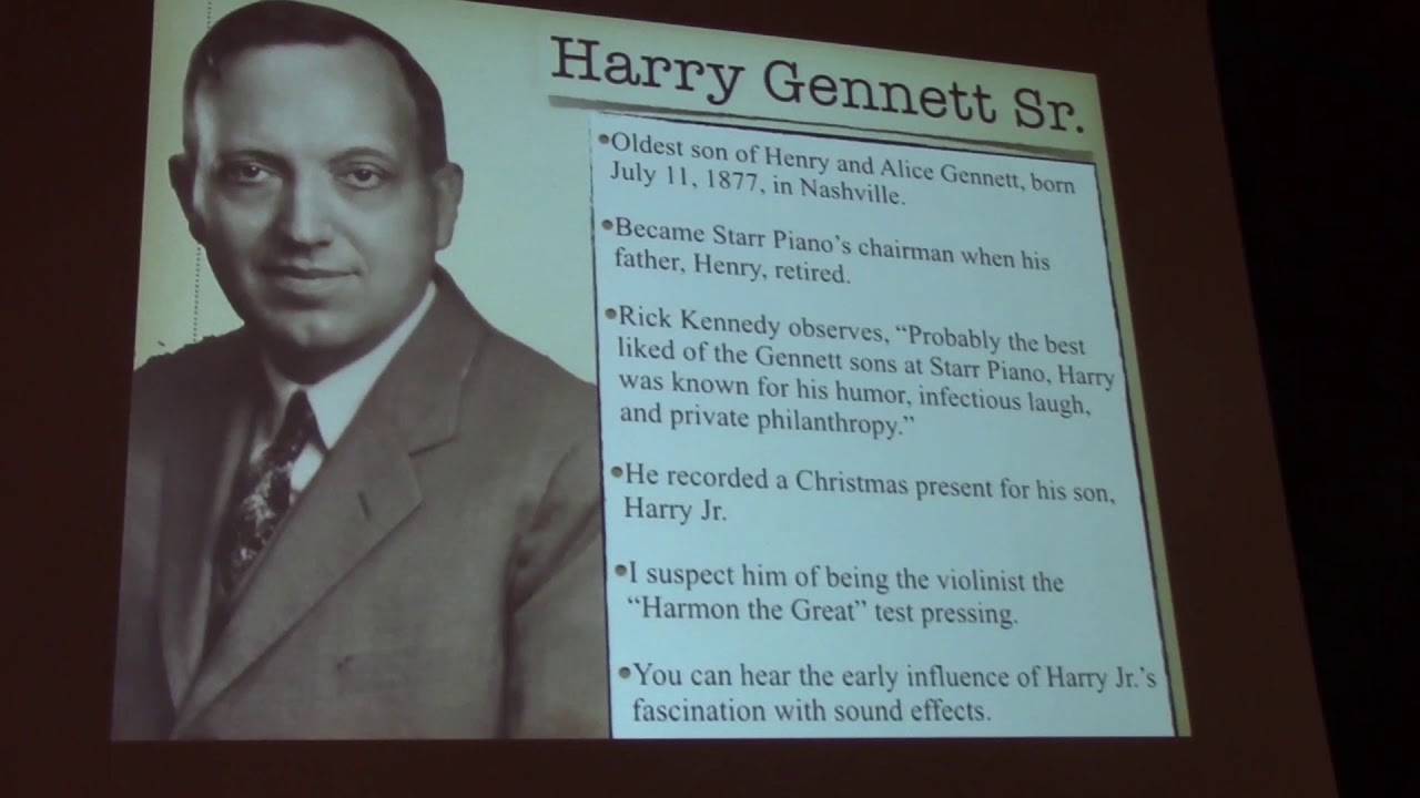 THE GENNETTS ON RECORD presented by Charlie Dahan