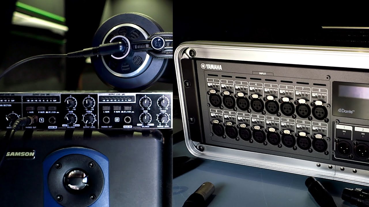 CÓMO UTILIZAR UN STAGEBOX DIGITAL YAMAHA RIO COMO INTERFAZ DE GRABACIÓN y MONITORIZACIÓN MULTIPISTA