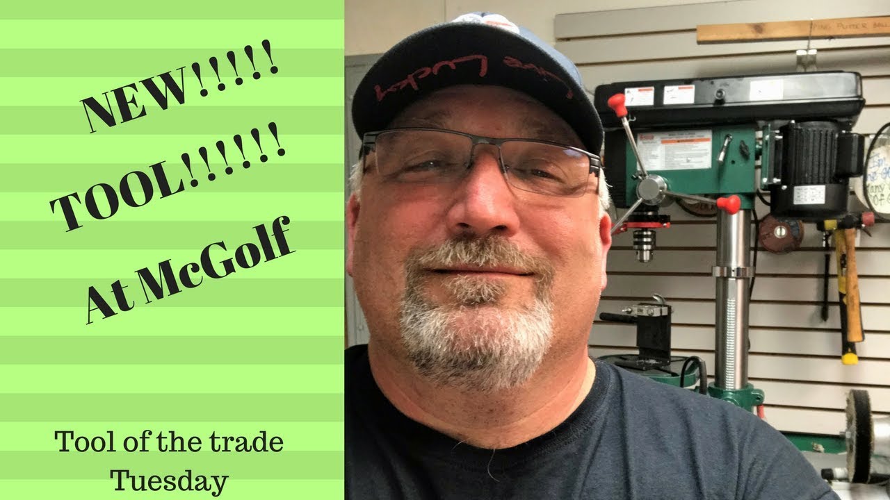 New Drill Press at McGolf