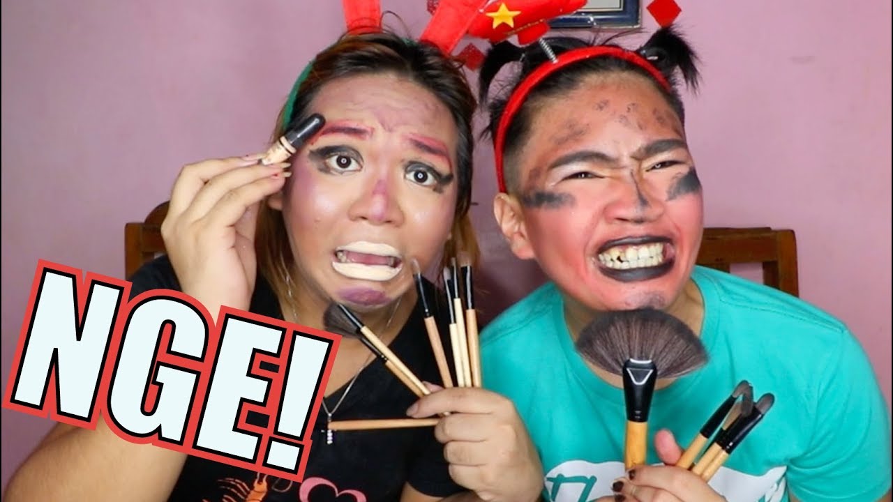 MIX MAKE UP CHALLENGE (BURADO ANG MUKHA HAHAHA!!!)