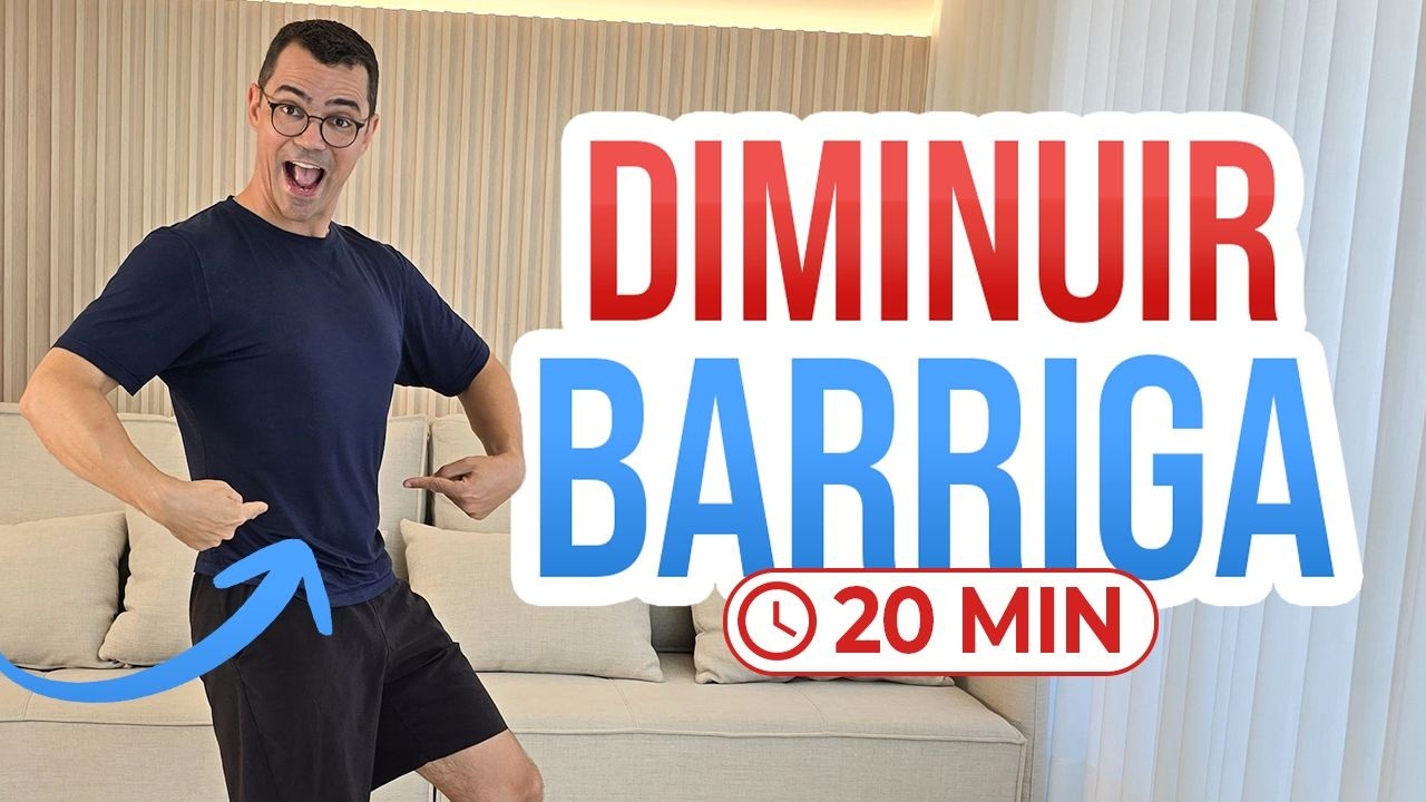 QUEIMA MAIS CALORIAS que 1 HORA de CAMINHADA | Caminhada em casa 20 min