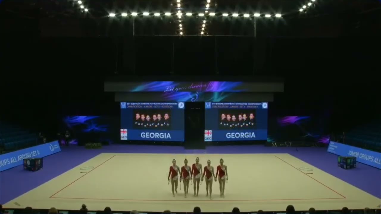 2025 Rhythmic Gymnastics European Championships Junior Group All Around