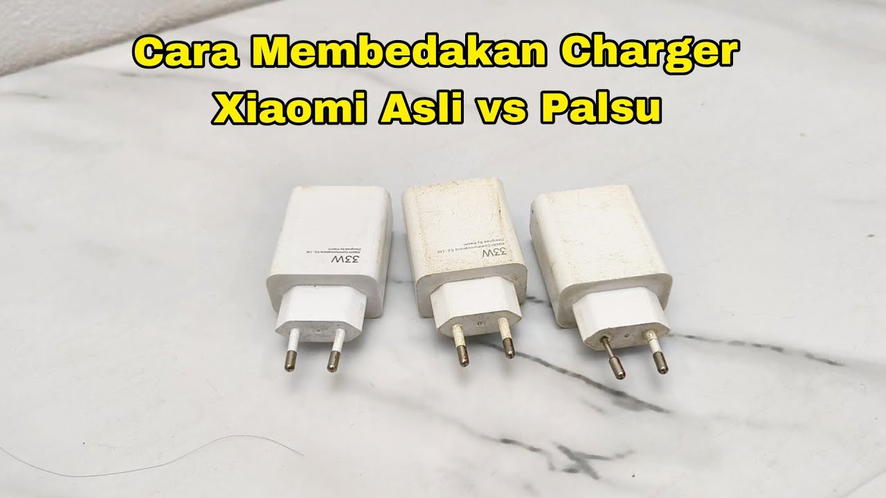 Cara Membedakan Charger Xiaomi Asli vs Palsu! Jangan Sampai Salah Beli