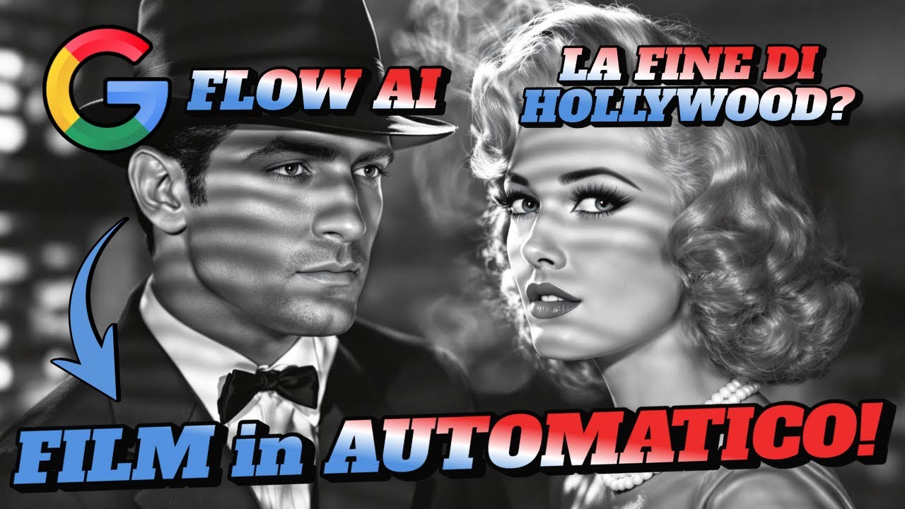 Google FLOW AI: FILM VIDEO con VEO 3 + JOSN PROMPTING!