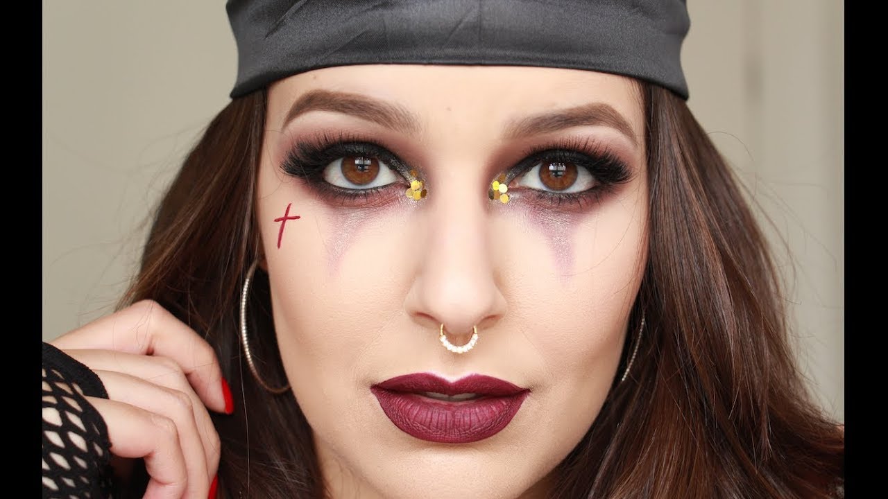 HALOWEEN: MAQUIAGEM PIRATA