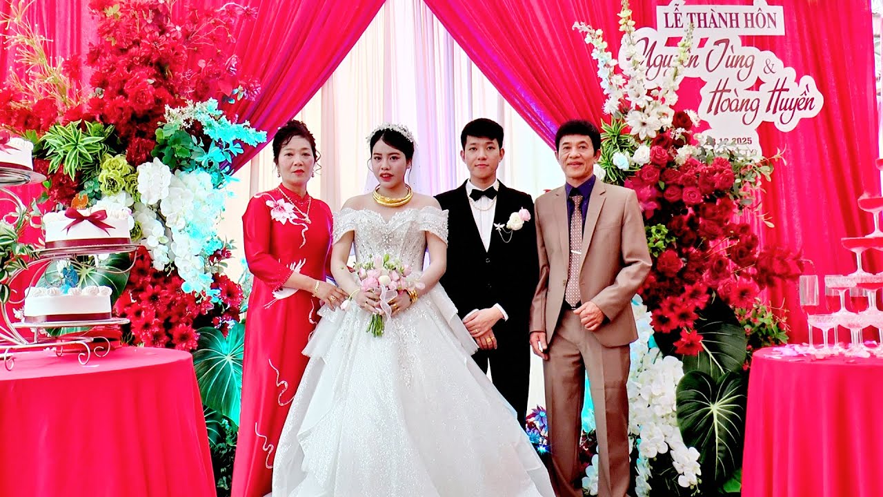 ĐÁM CƯỚI NGUYỄN TÙNG & HOÀNG HUYỀN