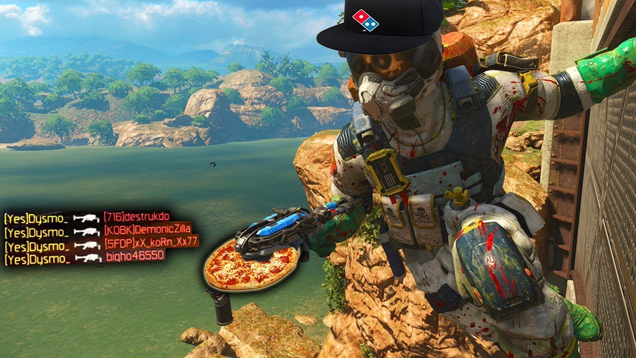 THE PIZZA GUN! (Black Ops 3 Funny Moments & Sniping)