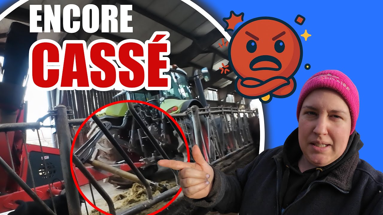 Le class en panne 😤 encore une réparation ! C’est la fin de la saison on ramasse les fils 