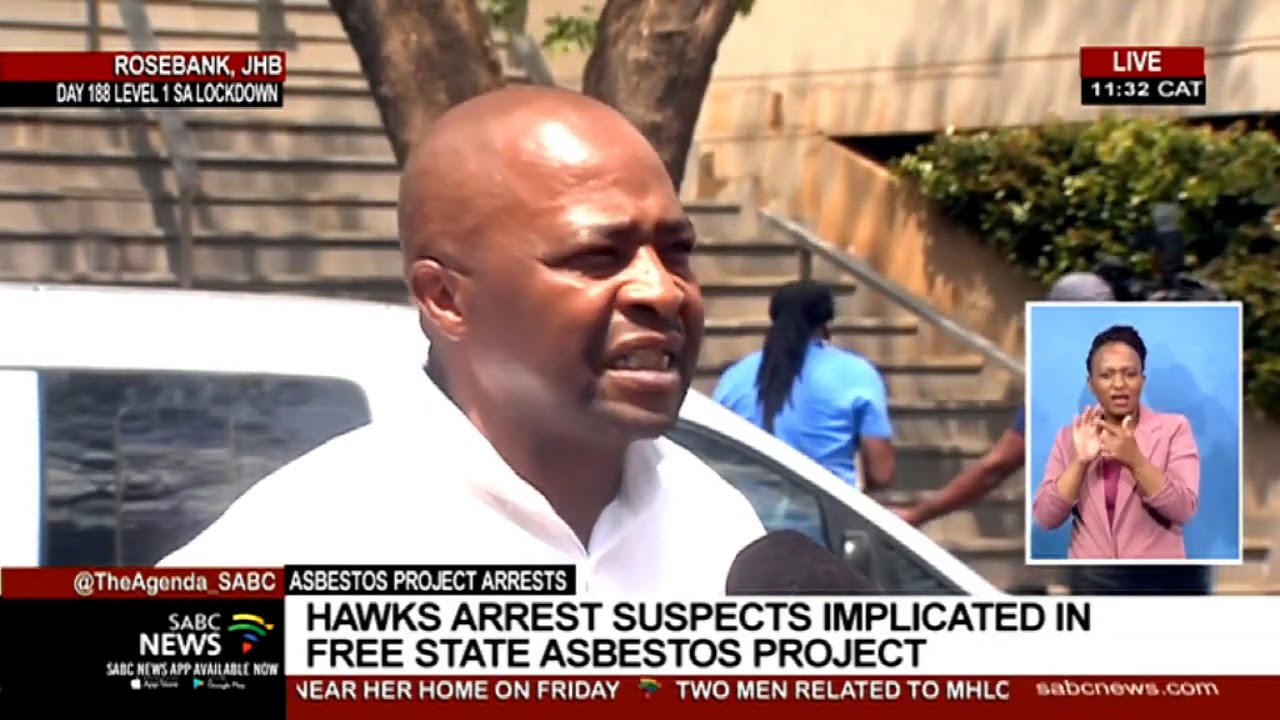 Hawks arrest suspects implicated in Free State asbestos project: Hangwani Mulaudzi