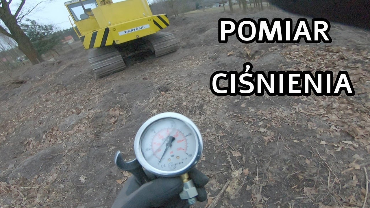 Pomiar ciśnienia, trochę pracy koparką.  S3E013